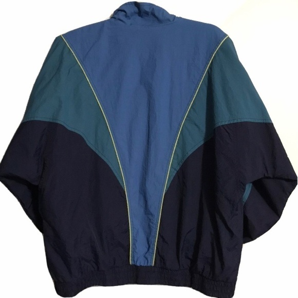 Wild Fable Color Block Zip Up Windbreaker Jacket with Pockets Size Medium - Picture 2 of 6